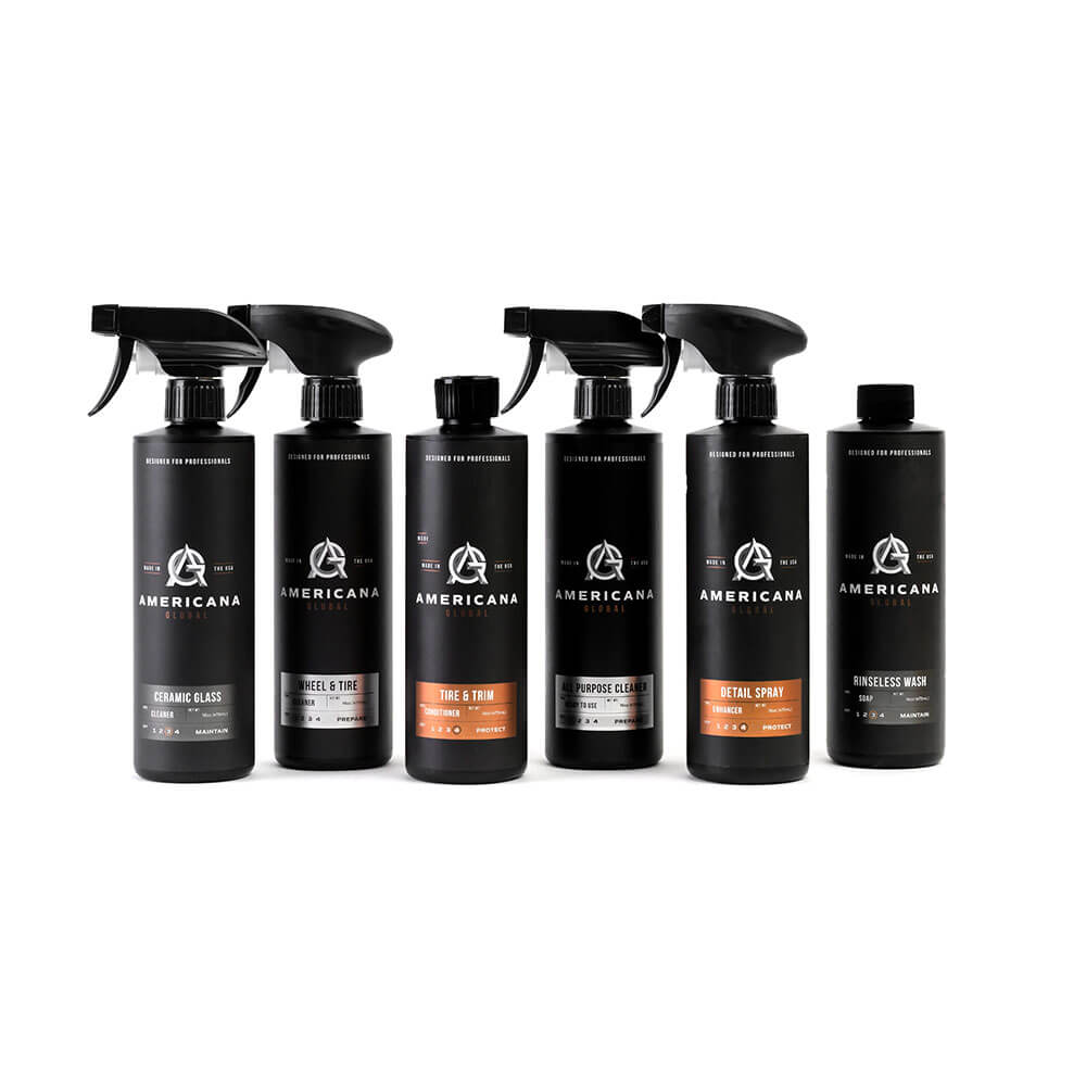 Americana Global Deep Clean Kit car care products