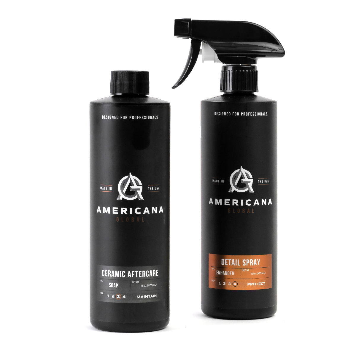 Americana Global Coating Care Kit with Ceramic Aftercare Soap and Detail Spray
