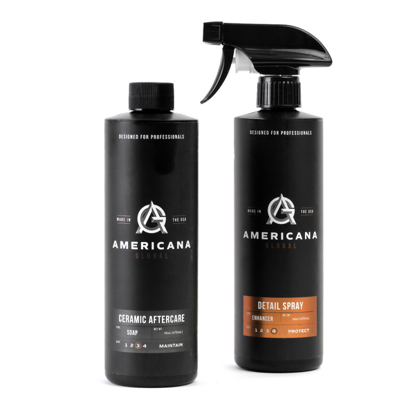 Americana Global Coating Care Kit with Ceramic Aftercare Soap and Detail Spray