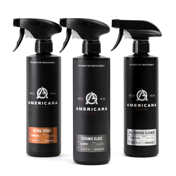 Americana Global Maintain Essentials car care products
