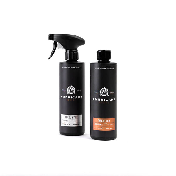 Americana Global Wheel & Tire Cleaner and Tire & Trim Conditioner