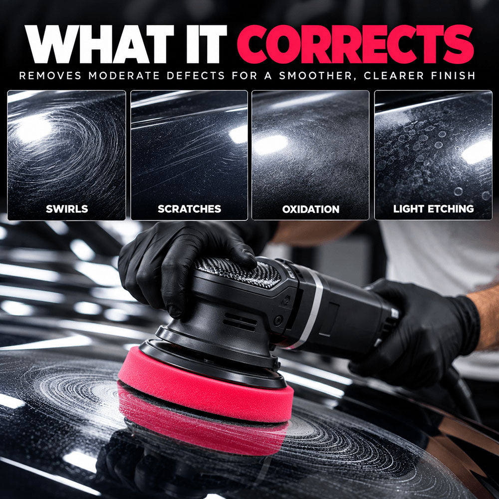 Heavy Cut Pad for correcting swirls, scratches, oxidation and light etching